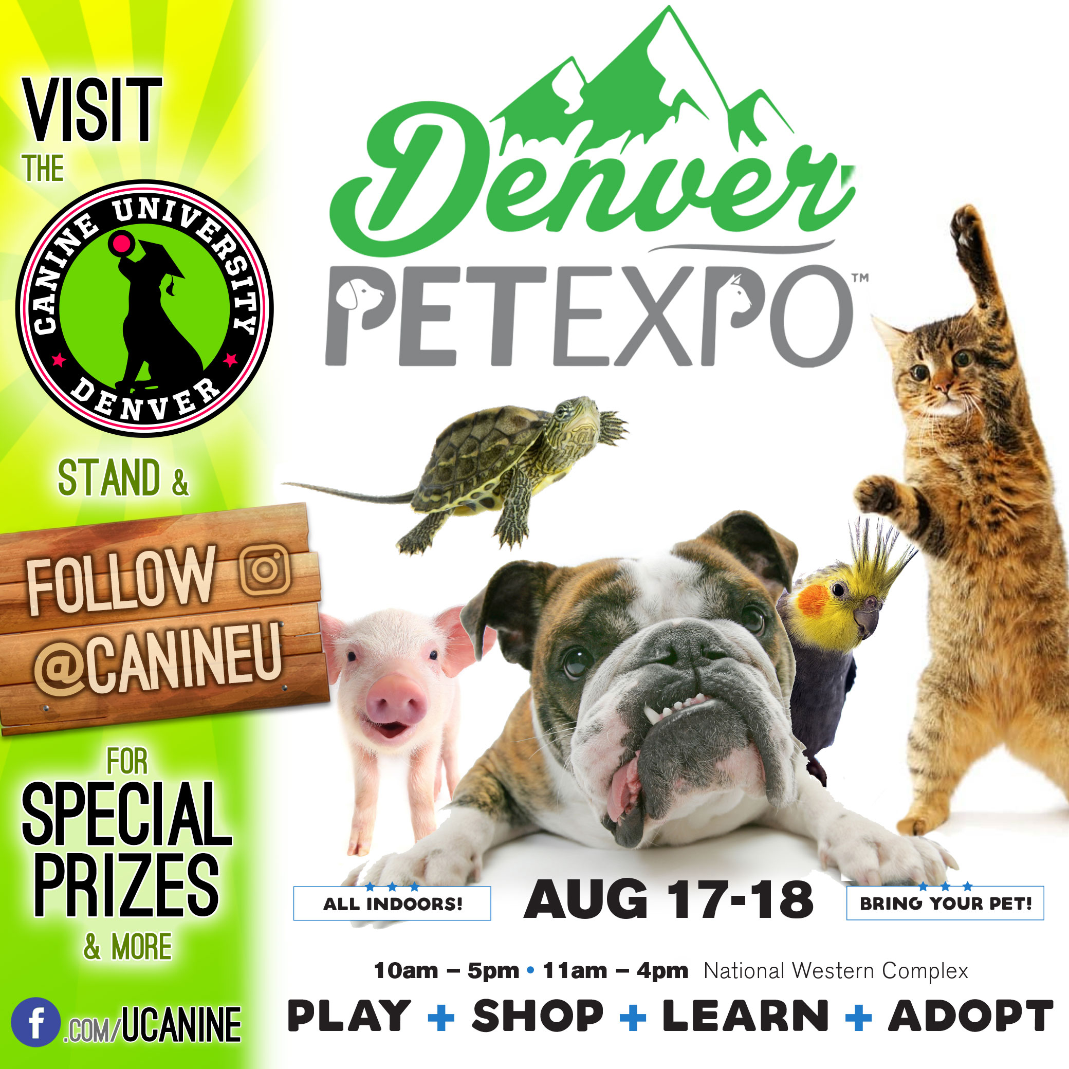 Denver Pet Expo 2019 Canine University Denver